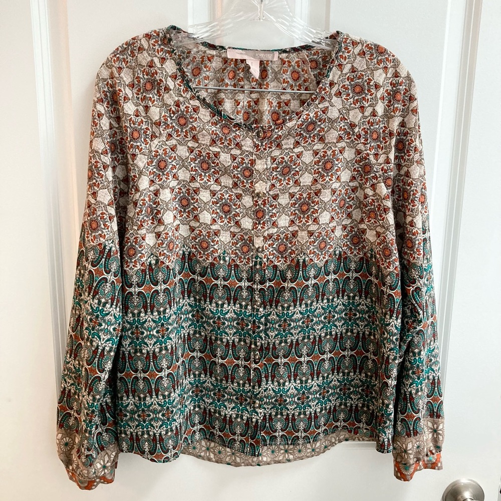 Forever 21 Button Down Blouse